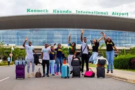 Zambian resident enjoying luxury safari experience